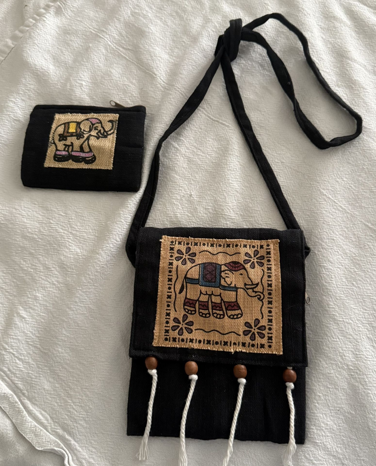 Handmade Elephant Purse