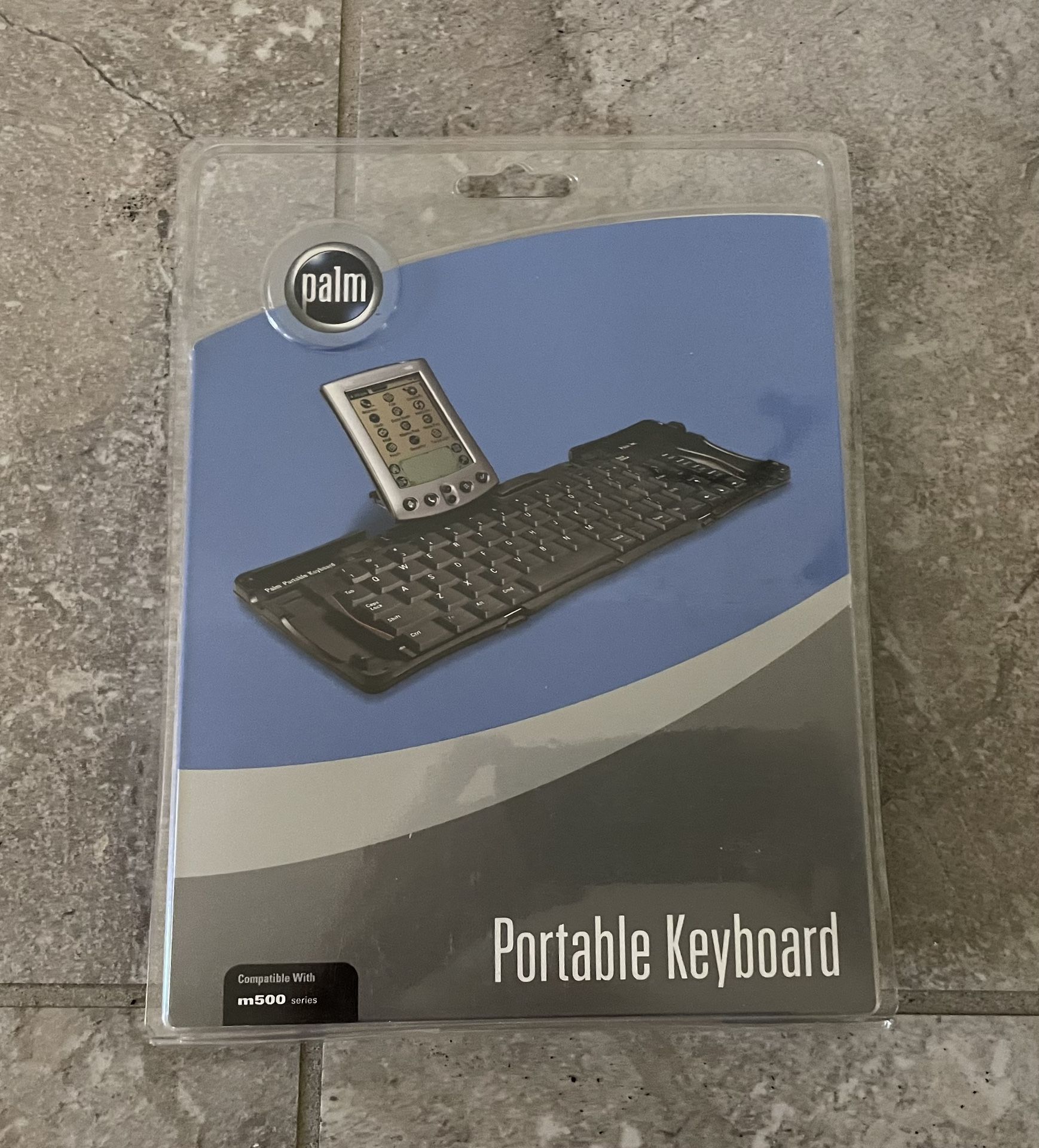 Palm PDA Keyboard, Hard Case, 16MB Card, Clear Case