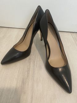 Pumps - Saks Fifth Avenue - Black Leather