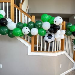 Soccer Balloon Garland 