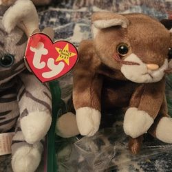 TY Beanie Babies PRANCE AND POUNCE