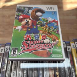 Mario Super Sluggers Nintendo Wii 