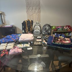 Disney Loungefly Brand New, Disney Totes, Hello Kitty Totes, Backpacks All Brand New
