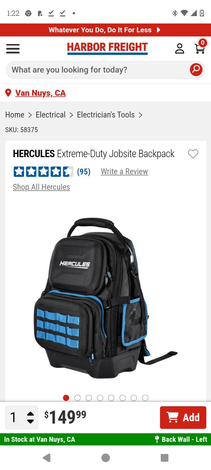 Hercules Tool Bag Great Deal