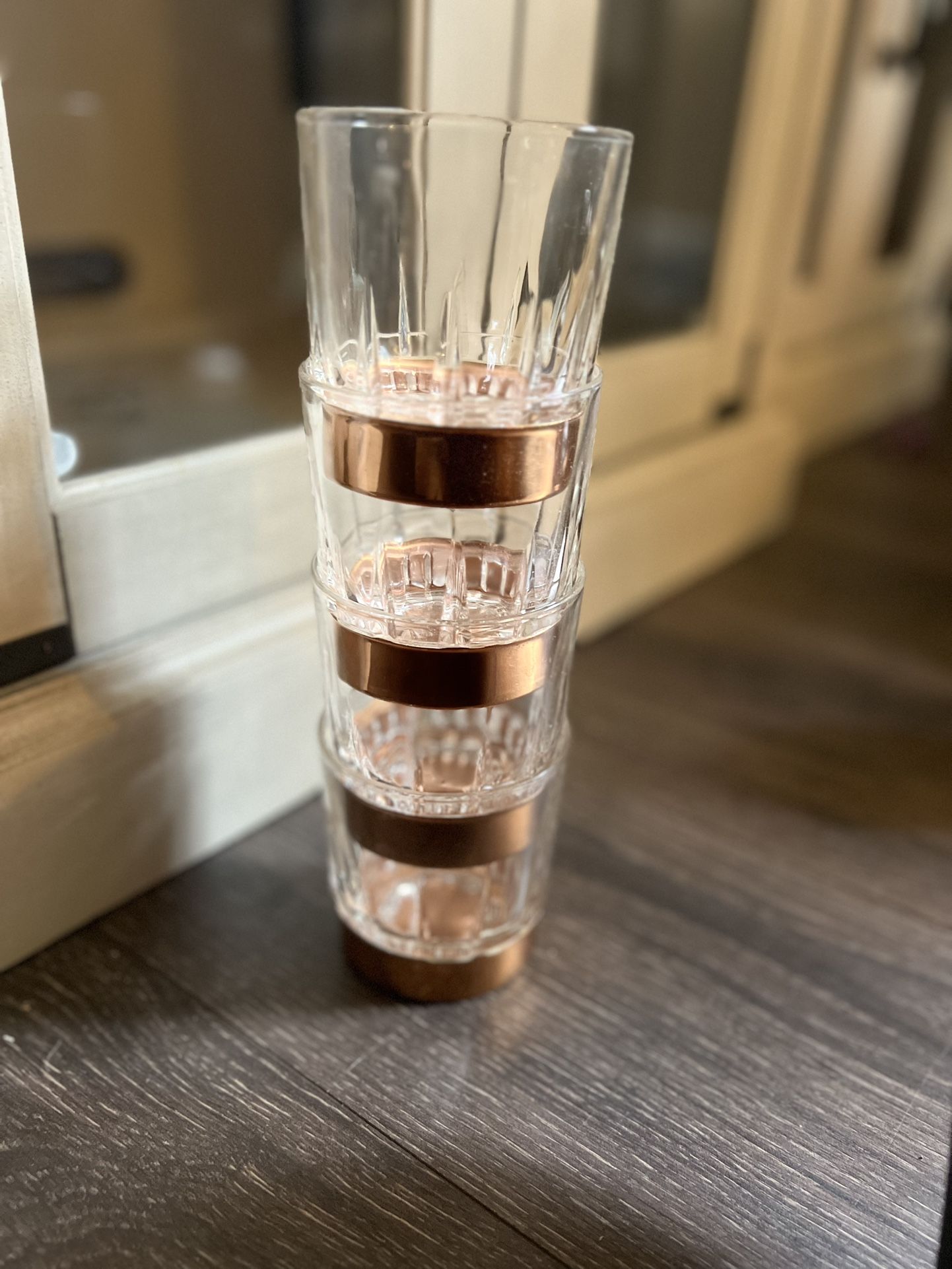Antique Copper Glasses