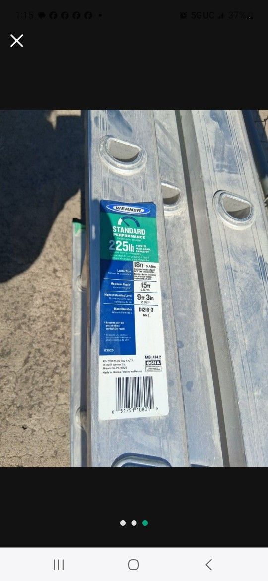 Ladder WERNER 16'