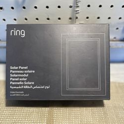 Ring Solar Panel