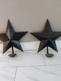 2 candle holder