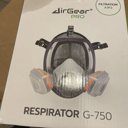 AirGearPro G-750 Respirator Full Face Mask