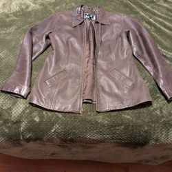 Brow Real Leather Jacket