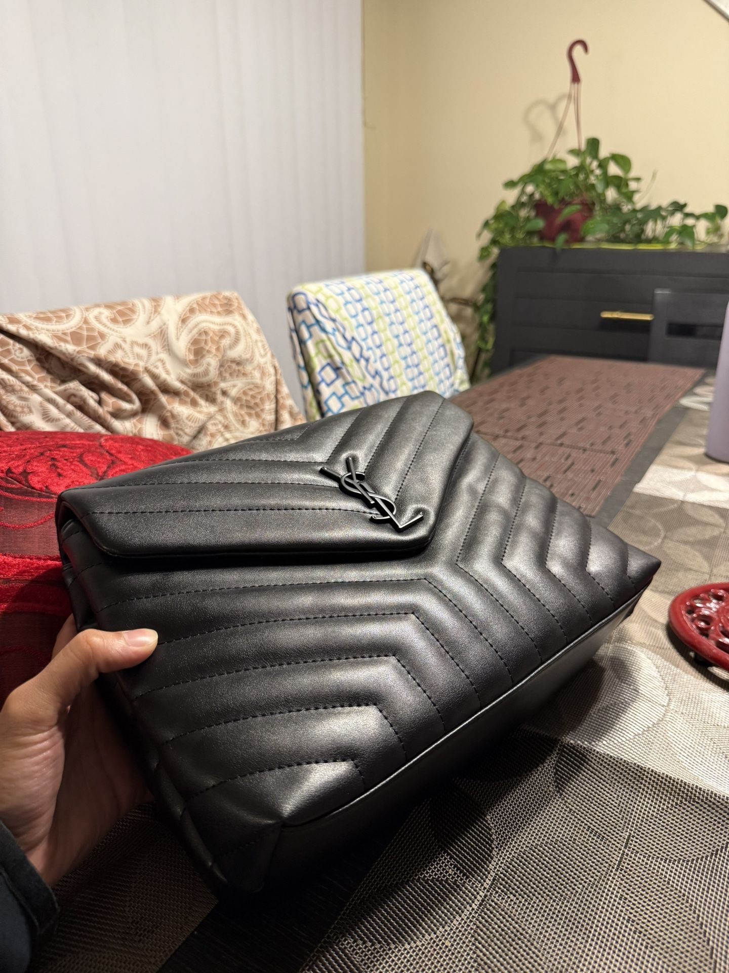 LouLou medium YSL Shoulder bag In quilted leather