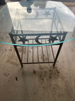 Glass table