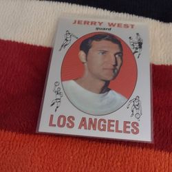 Basketball Card Jerry West Reprint Card  1969-70 Topps 1996 Cash Porch Pickup Redmond 
