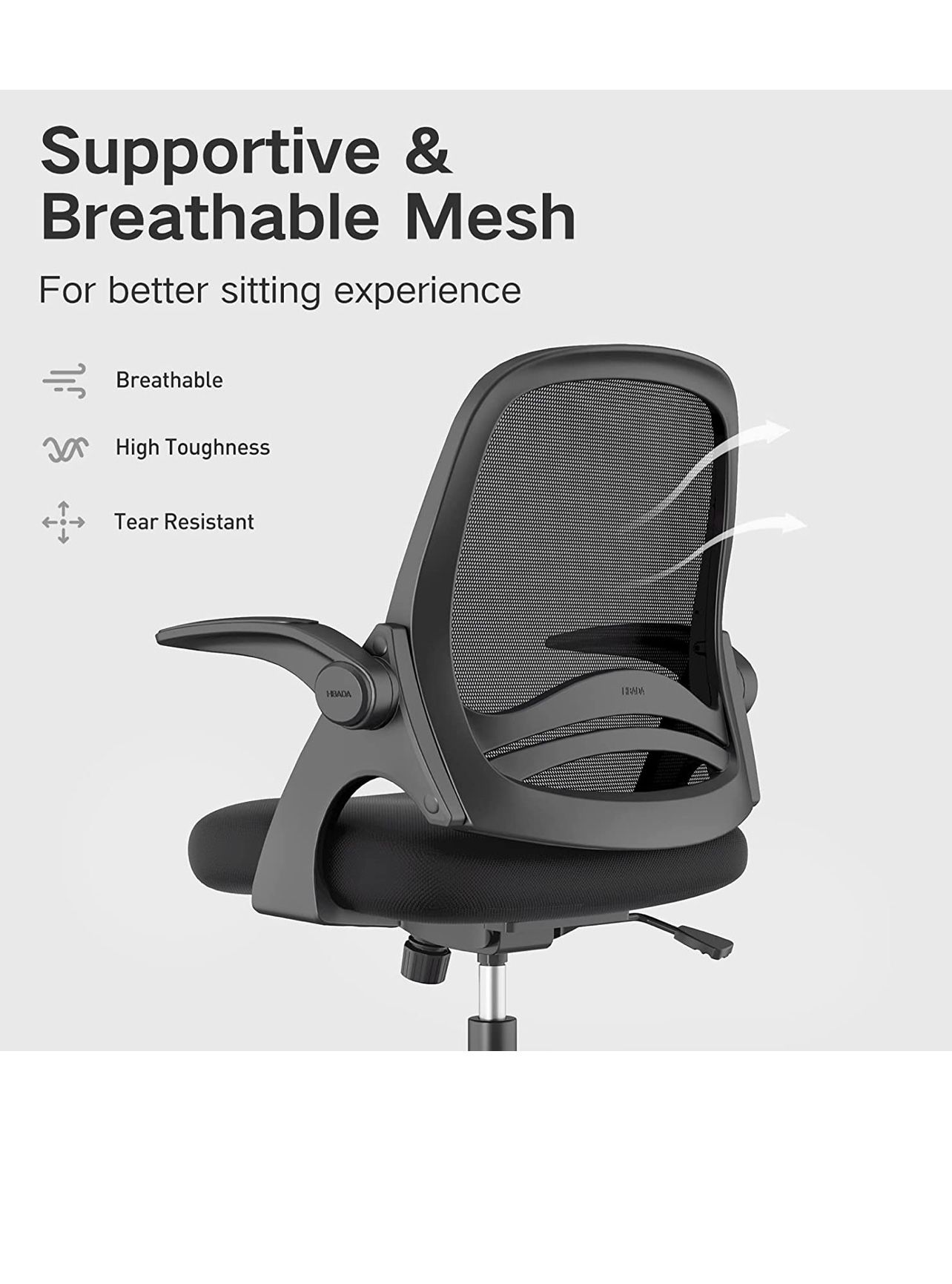 Hbada Home Office Chair Work Desk Chair Comfort Ergonomic Swivel