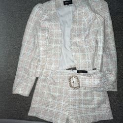 Three Piece Blazer Set 
