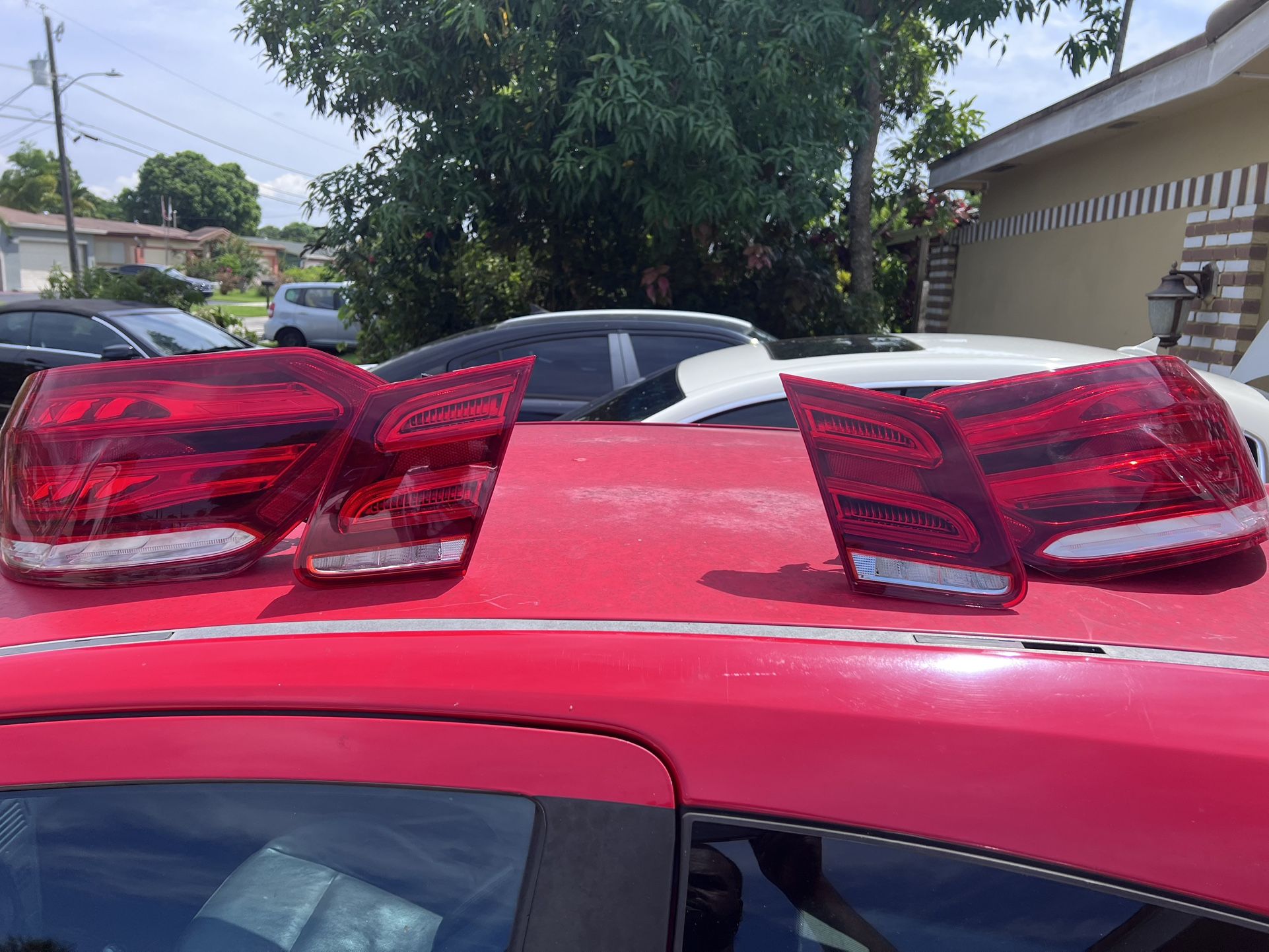 Mercedes E350 Four-Door Sedan Headlights