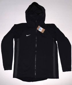 NEW Nike Mens Showtime Full Zip Hoodie Jacket FD1132-010 Black Med