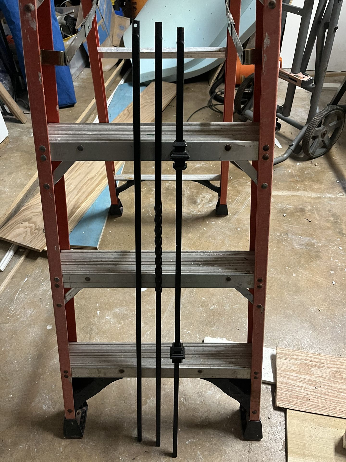 metal balusters for stairs.