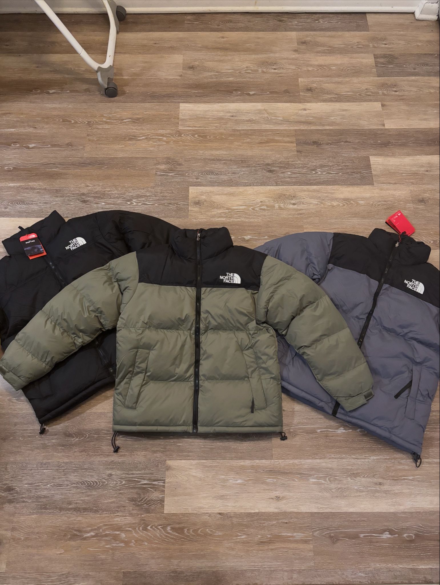 (Green) Nuptuse North Face 700 Coat