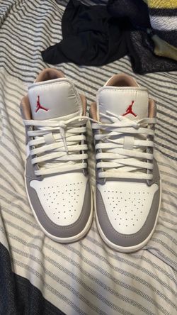 Jordan 1 low Sail College Grey Rattan