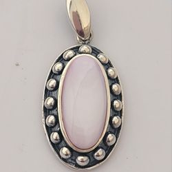 Sterling Silver Stone Ppendant.. 