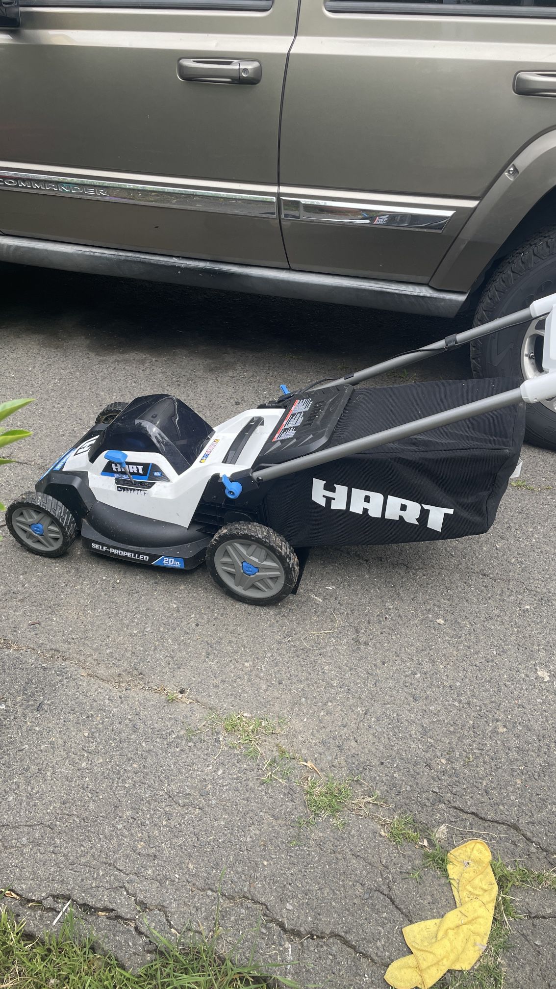 Battery Operated Lawn Mower - HART TOOLS