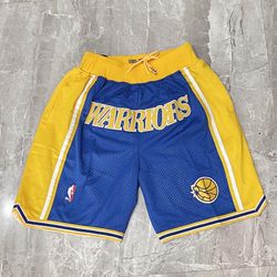 Classic Warriors NBA Shorts
