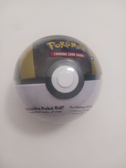 Pokemon TCG D21 2020 Poke Ball Tin Ultra Ball Brand New & Sealed 3 Booster Packs