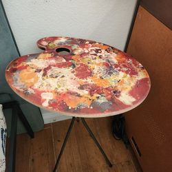 Side Table- Artist Pallete