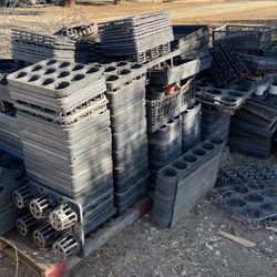 Black Plastic Nursery Pots