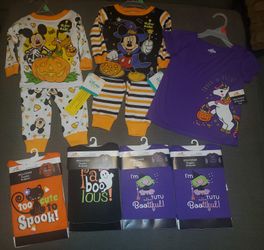 Halloween Jammies, Shirts, Onesies and Costumes!!!
