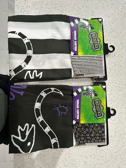 Beetlejuice Shower Curtains – Set of 2