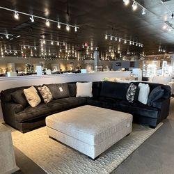 Grey 3PC Sectional Couch