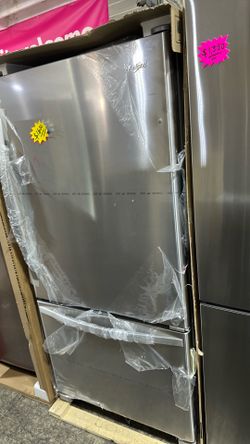 Whirlpool 33 inch Bottom Freezer Refrigerator Fridge