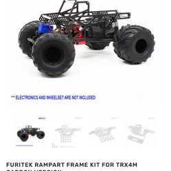 Furitek Traxxas Trx4m Carbon Fiber Chassis 