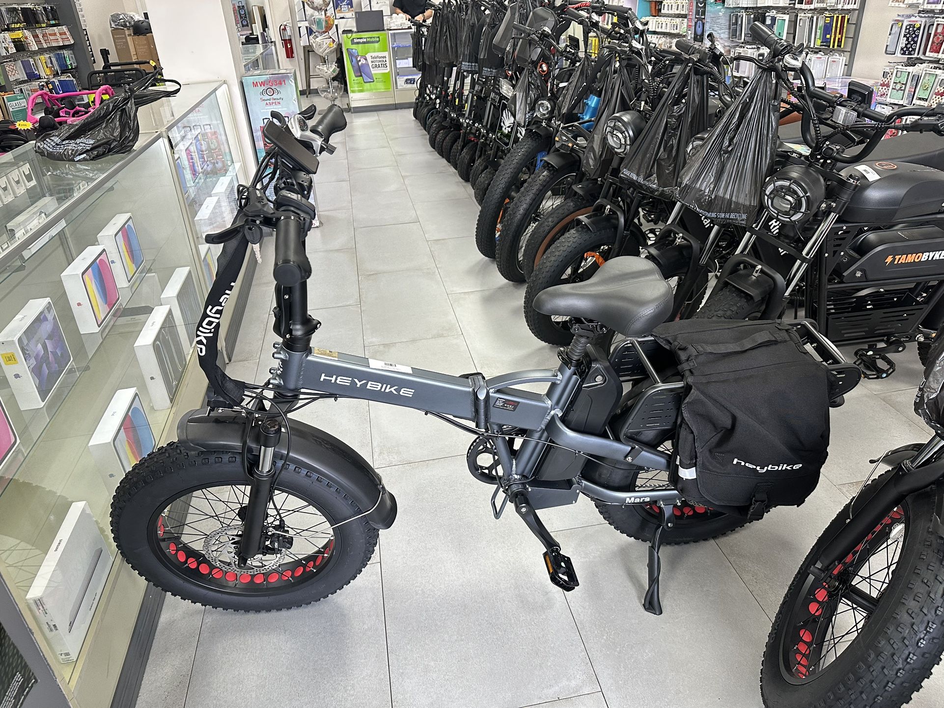 Heybike Mars 2.0 Electric Bicycle 1,000Watts! Finance For $50 Down Payment!