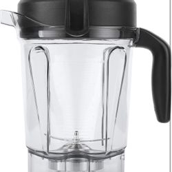 Transparent Food Blender Container with Blade Lid Replacement Accessories comfortable ounce and cup measurements Fit for Container 64oz  For vitamix b