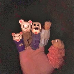 Vintage Finger Puppets