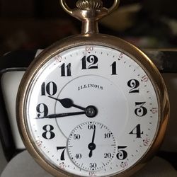 Antique 1919 Illinois “The Fifth Avenue” Pocket Watch