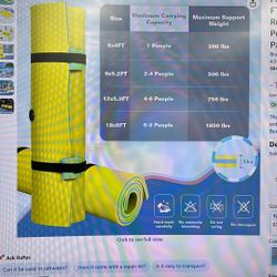 Floating Water Mat For Lake Or Pool