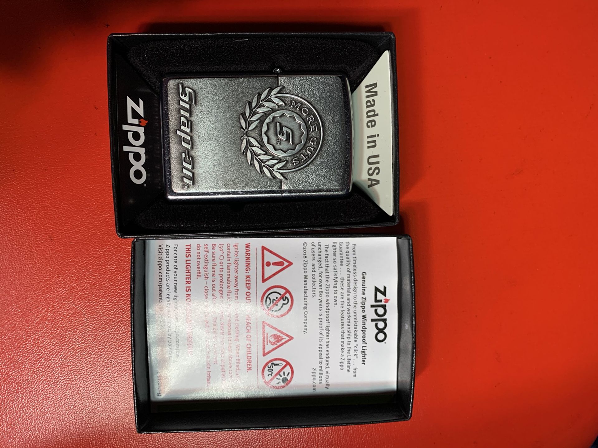 Snap On Zippo Never Used