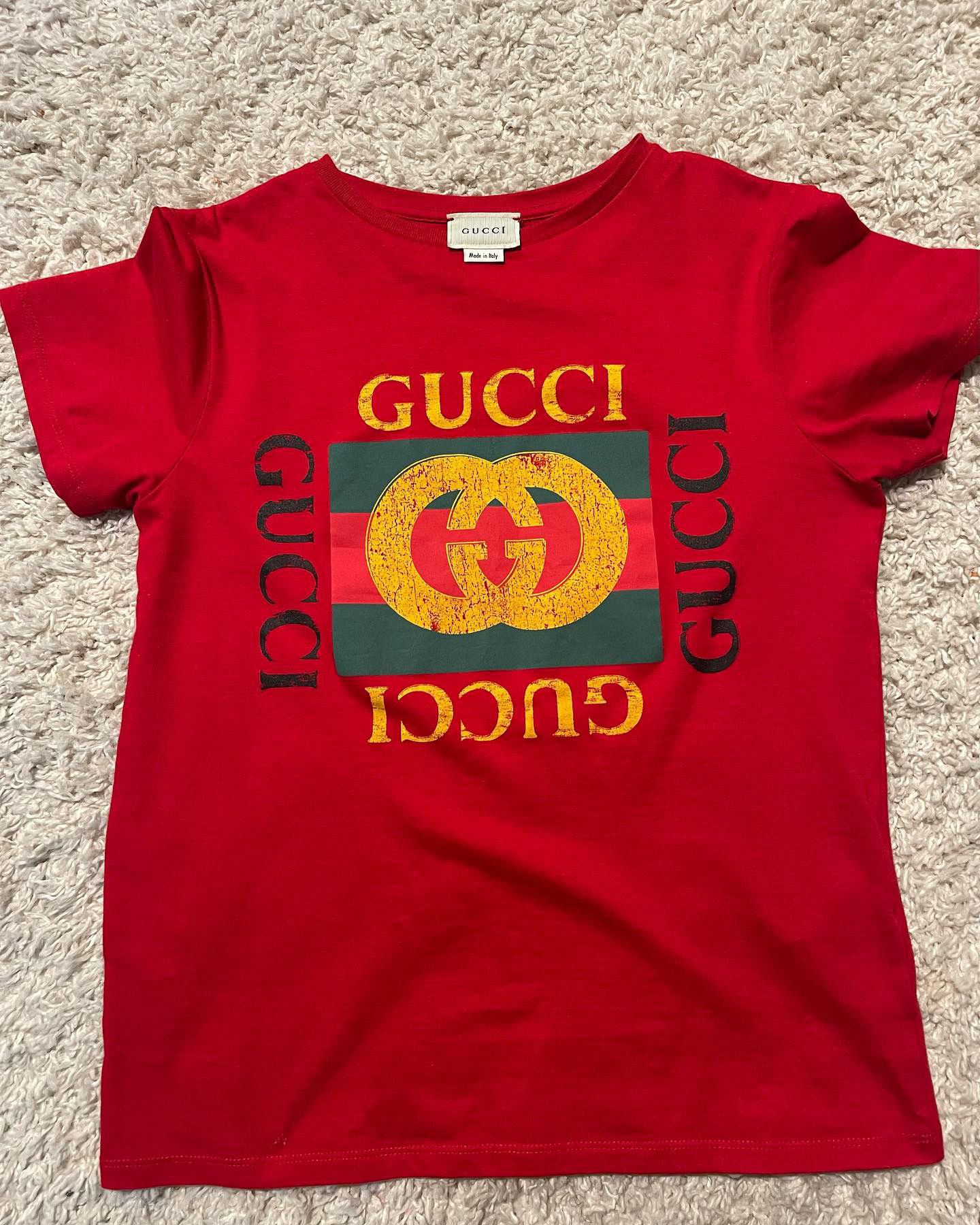 Size 10 Kids Authentic Gucci Shirt