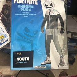Fortnite Chrome Punk Youth X-large