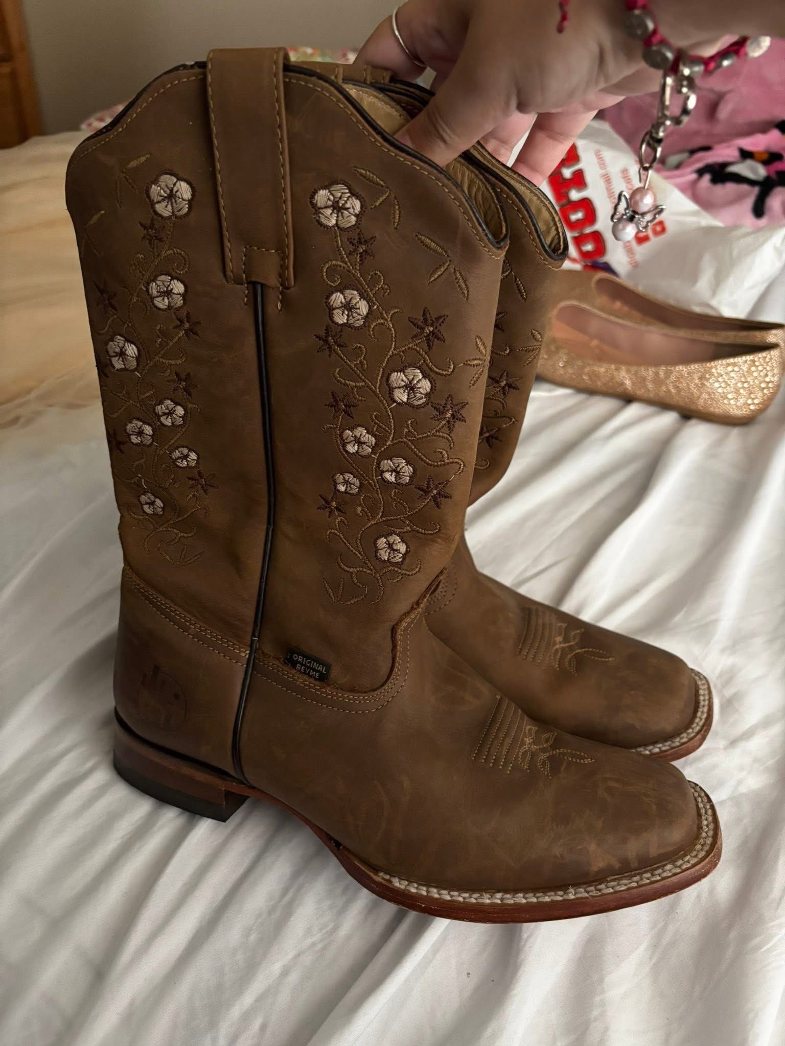 Reyme Crazy Thang Flower Boots