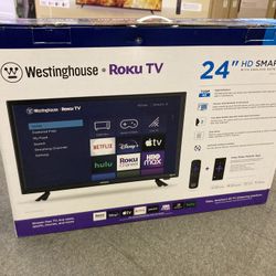 Westinghouse 24” Roku Smart Tv 