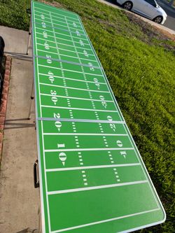 Football Field Beer Pong Table
