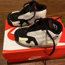 Jordan 14 Black Toe (2005) Infants 