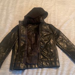 Urban Republic Leather Jacket 5/6 Boys 