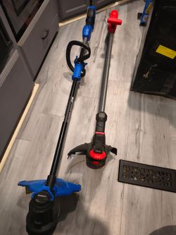 Kobalt and Craftsman Cordless String Trimmers – Lot of 2