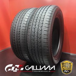 Set of 2 Tires LikeNEW Bridgestone Alenza A/S 02 RFT RunFlat XL 235/60R18 #95082